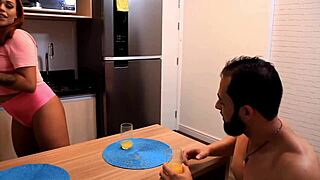 Milf feels guilty pleasure attending neighbor with big cock while husband is away.