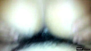 la vitacilina por el culo no es hoyo equivocado, with anal sex in cowgirl position, whipping, dirty talk, and cum.