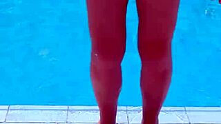 Mariaold Showers With Huge Tits