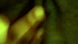 Ebony BBW teases with ripped clothes masturbation