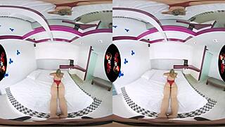 Beautiful Babe With Big Breasts In High Definition VR Reality POV