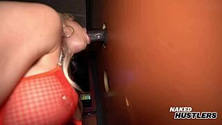 Blonde wife sucks stranger BBC at glory hole weekly