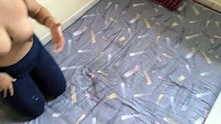 Step Mom Milf Sucking Big Cock with Deepthroat Cum in Mouth Action