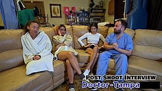 Dr Tampa - Aria Nicole's Yearly Physical Gets Hands-On in Hospital.