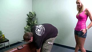 Man, Jessica Lynn, that slut with firm tits, craves it deep in her pussy.