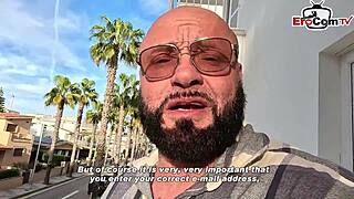 Deutsches Anal Date auf Mallorca mit einer Touristin im Urlaub