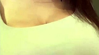 my stepmom shows her elastic ass and big milky tits