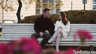 Exciting Beauty Alice Koks Fills All Three Holes With Stiff Cock