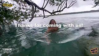 Practicing sloppy deepthroat blowjob skills before intense pov fucking