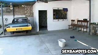 Big Titty Latina in Action