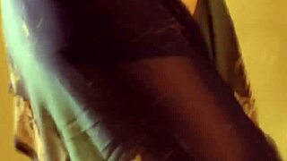 Indian Dancer's Seductive Striptease Performance