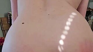 Homemade stepsister rides my big cock and begs to swallow my cum