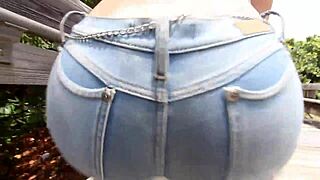 damn, this puerto rican chick with a monster booty sucks black dick outdoors