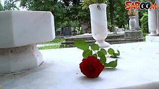 Hot Widow Gets Deepthroat And Anal Nailed With Cumshot!