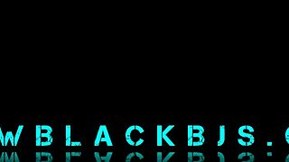 Ebony Performer In Soulful Sucking Scene