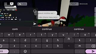 foda natalina com duas mães noel no brookhaven - roblox!!