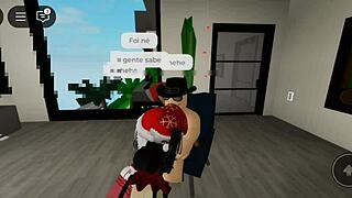foda natalina com duas mães noel no brookhaven - roblox!!