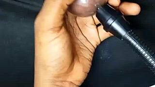 i got my cock pumped and sucked by a beautiful black teen 18+