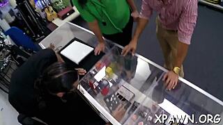 Intense ghetto sex with rough fucking, oral, and jizz