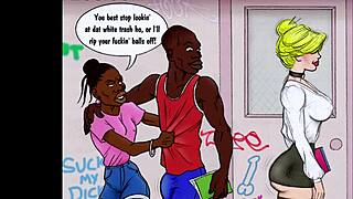 Blonde Teacher Wears Lingerie in Class.