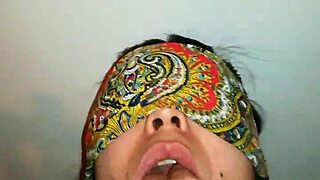 hey, my gf is tied up and getting deepthroated while we watch xvideos 😏