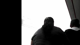 Peruvian woman does her shopping errands