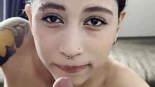 Best Friend Blowjob And Taking Cum In The Mouth