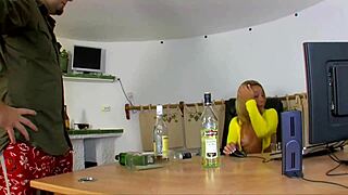 French Amateurs Unleash Intense Anal And Doggy In Garage