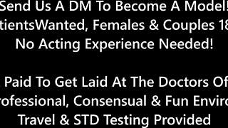 Daisy, Petite Nurse, Spreads Pussy for Patient's Intense Cum Blast