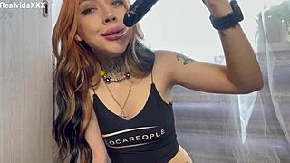 Young 18+ Homemade Toy Blowjob Leaks Saliva Abundantly