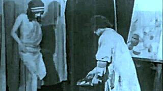 Vintage Pornostalgia Brings Back Hairy Beaver FUCKING In Retro Style For Antique Lovers.