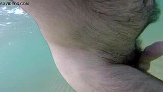 Tio, you’re totally naked on the beach, what’s going on here?