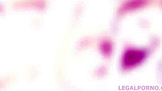 i watched okami fox's first dp, balls deep, gaping rough sex, cum on face