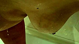 Admiring Big Tits on a Milf