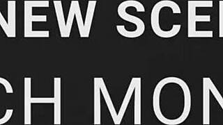 Mia Trejsi in heels and stockings surprises boyfriend