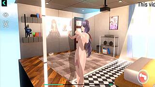 Can you handle this monster cock in cum hentai game?