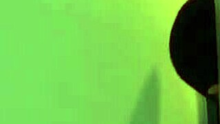 Latina busty brunette shocked by burglar, ends up screwing hard in bedroom