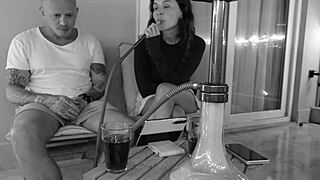 A cheating best friend fucks his cute wife's gaping ass in amateur anal sex scene