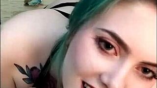 Stunning Girl Edges Her Friend's Cock!