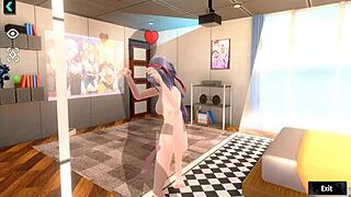 Can you handle this monster cock in cum hentai game?