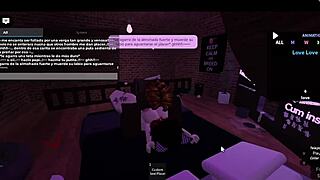 I have an intense session with my blonde BBC lover from Roblox