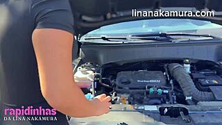 Asiática Gostosa Flagrada Fazendo Sexo Na Rua