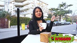 curvy colombian maría sandoval dreams of first big black dick in spanish casting