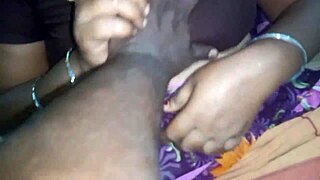 Aunty gets hardcore with stepbrother, showing her hairy pussy outdoors