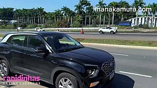 Asiática Gostosa Flagrada Fazendo Sexo Na Rua