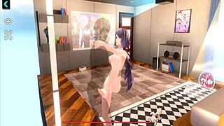 Can you handle this monster cock in cum hentai game?