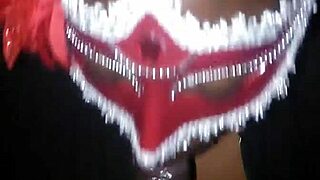 sucking big lollipop and dancing