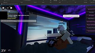 Pounding Submissive Roblox Slut With Backshots In Thong