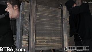 Nasty femdom licks cock in hardcore missionary fucking