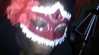 sucking big lollipop and dancing